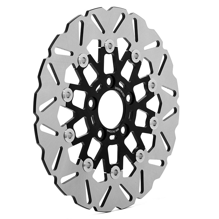 11.8" Floating Rear Brake Disc Rotor for Harley Davidson Touring Electra Glide FLHT Road Glide FLTR Road King FLHR 08-23