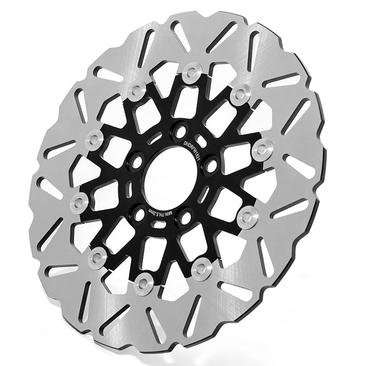 11.8" Floating Rear Brake Disc Rotor for Harley Davidson Touring Electra Glide FLHT Road Glide FLTR Road King FLHR 08-23