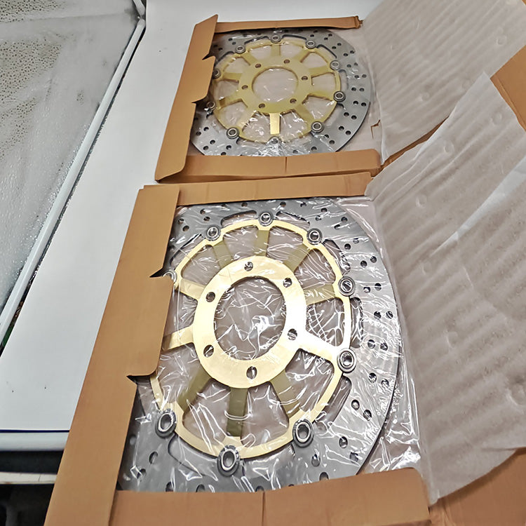 Returned 2pcs Front Brake Disc Rotors for Triumph Sprint RS 2000-2004 / Sprint ST 1998-2004