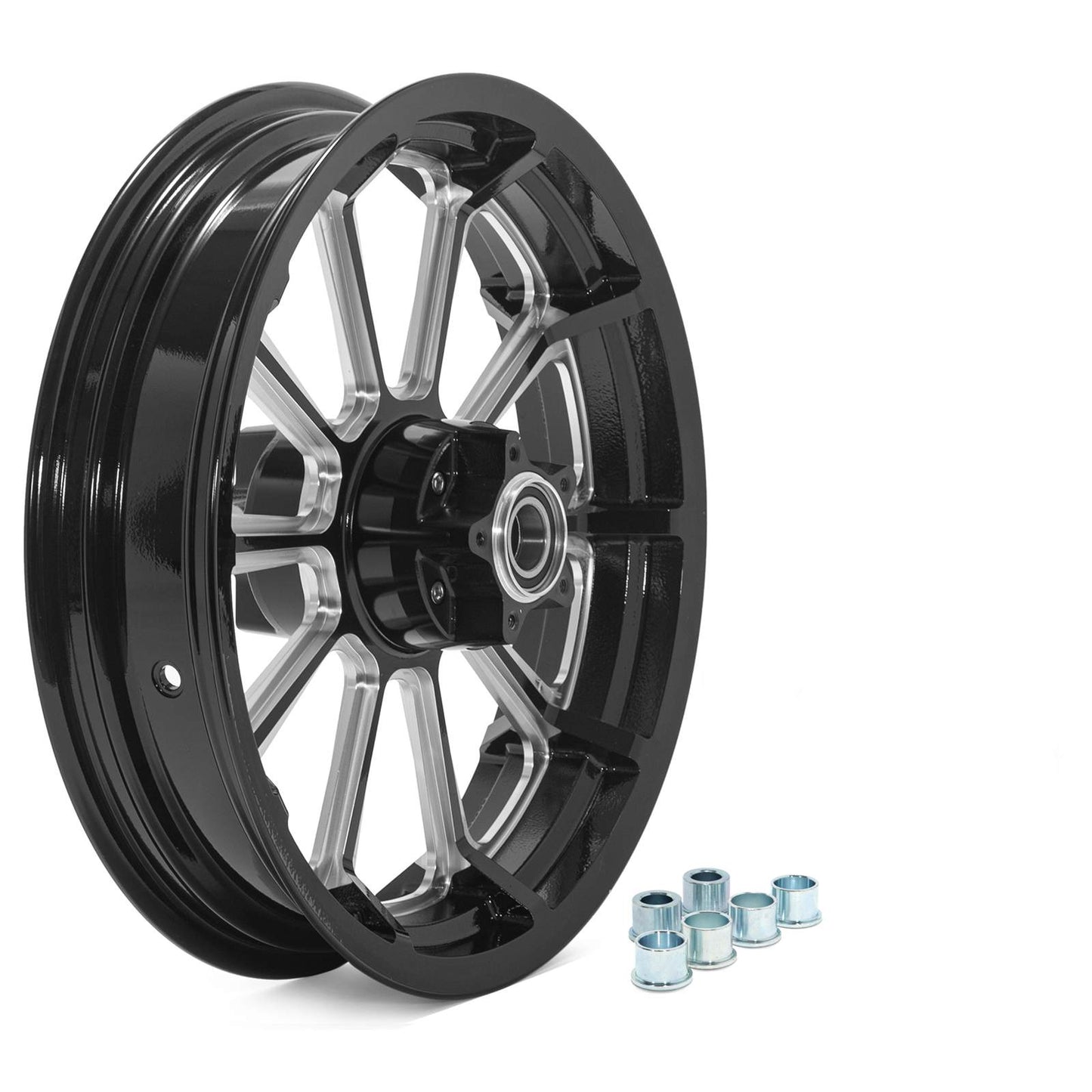 16x3.5 Aluminum Front Wheel Rim Hub for Harley Davidson Touring Electra Glide / Road Glide / Street Glide / Road King 1984-2008