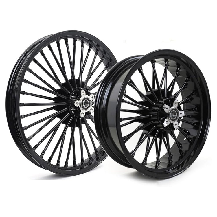 For Harley Dyna Wide Glide / Street Bob / Low Rider / Super Glide 2008-2017 Fat Spoke Front Rear Wheels