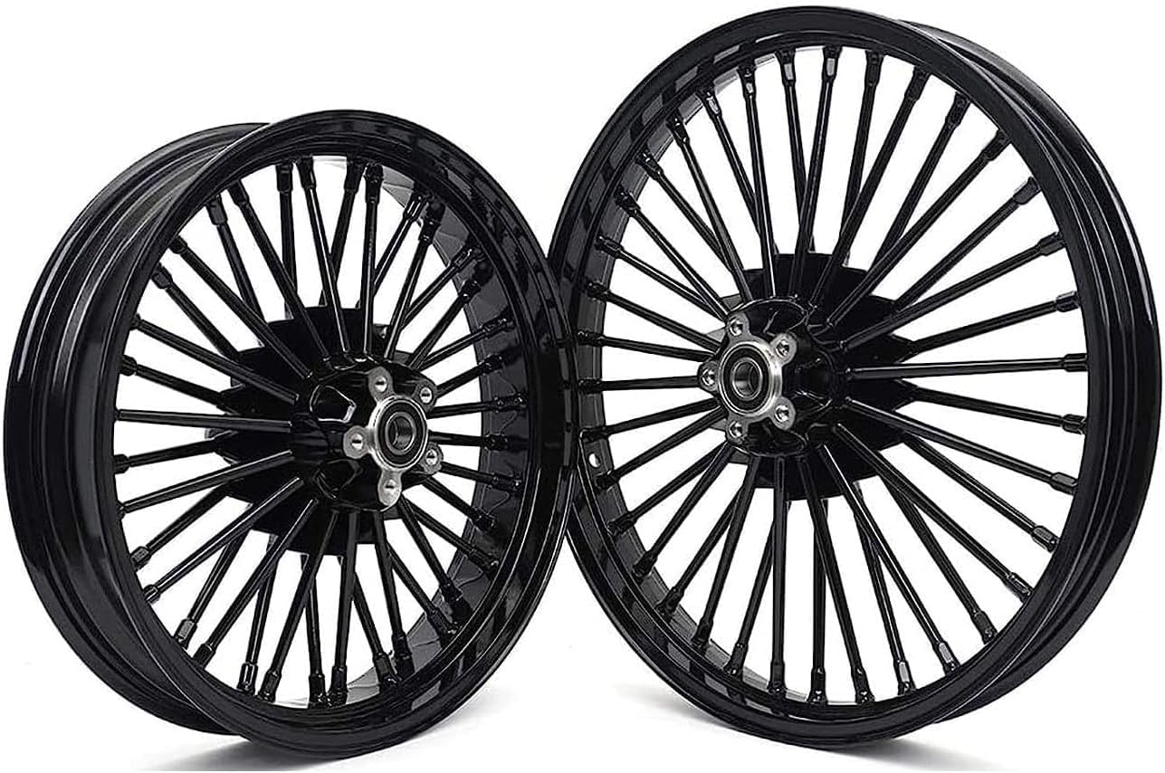 For Harley Dyna Wide Glide / Street Bob / Low Rider / Super Glide 2008-2017 Fat Spoke Front Rear Wheels
