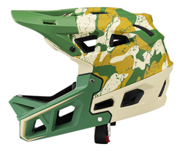 Off-road full-face helmet