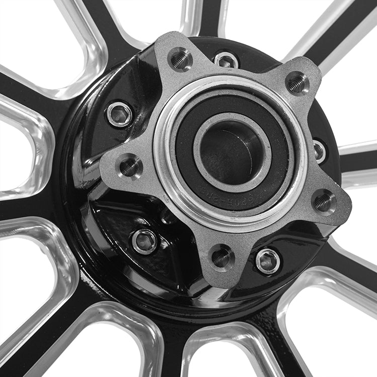 21×2.15 Aluminum Front Wheel Rim Hub for Harley Davidson Dyna Street Bob / Wide Glide / Low Rider / Super Glide 2008-2017