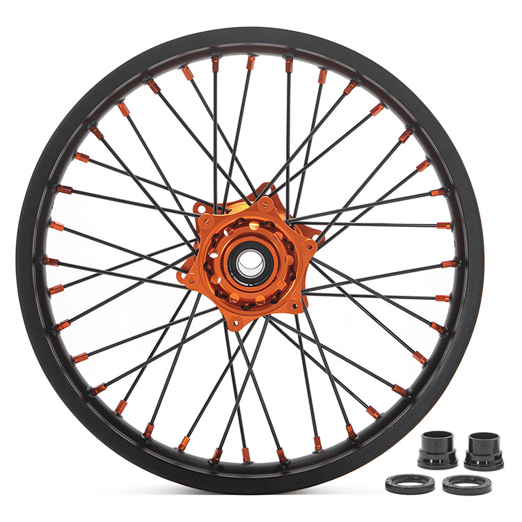 For KTM / Beta / GAS GAS / Husaberg / Husqvarna / Sherco / Alpha 2003-2024 Front Rear Spoked Wheel Rim Hubs Set