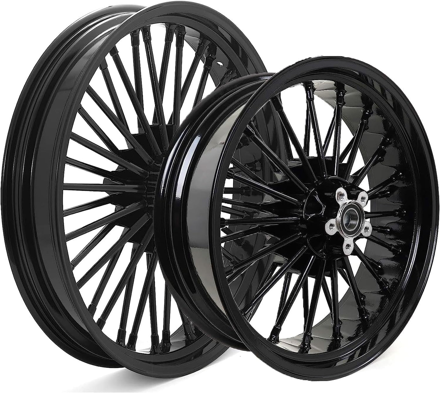 For Harley Dyna Wide Glide / Street Bob / Low Rider / Super Glide 2008-2017 Fat Spoke Front Rear Wheels