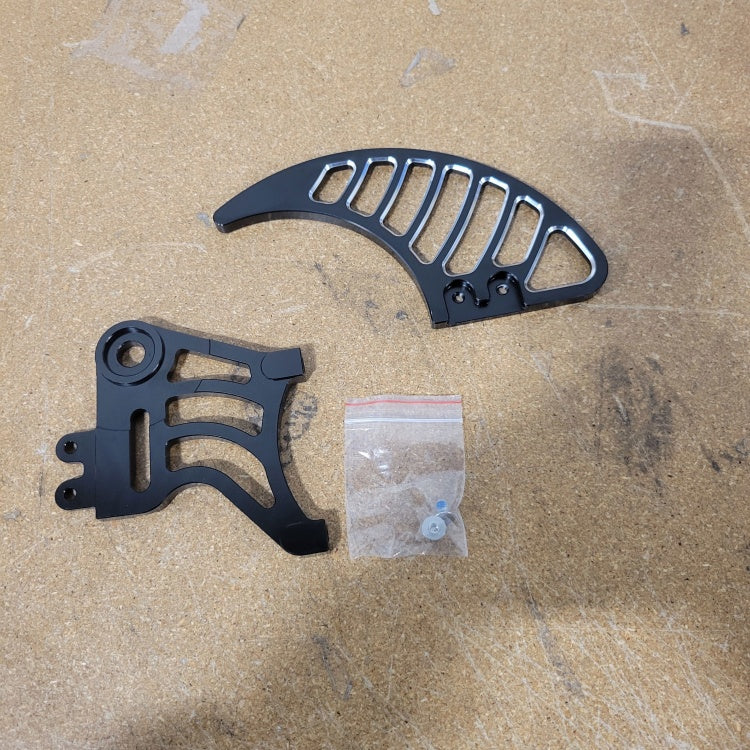 Returned 2 Pairs Rear Disc Guard Caliper Mounts for Sur-ron Light Bee X / Segway X260 / 79Bike Falcon M / E Ride Pro-SS