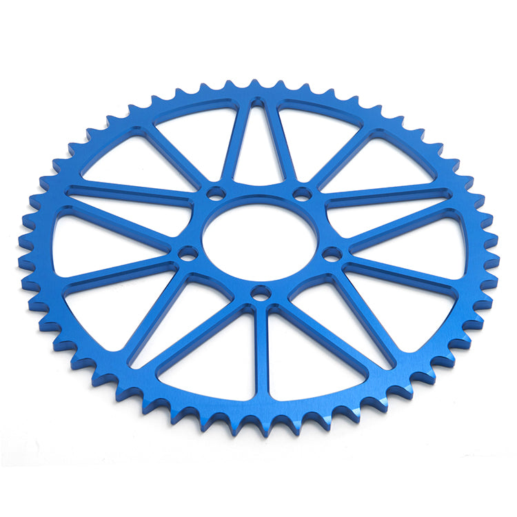 420 Chain 7075-T6 Aluminum CNC Rear Sprocket 52T 54T 58T 64T for Rawrr Mantis X