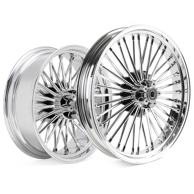 For Harley Dyna Wide Glide / Street Bob / Low Rider / Super Glide 2008-2017 Fat Spoke Front Rear Wheels