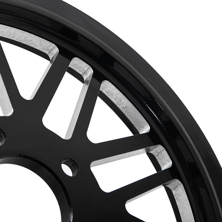 For Harley Softail FLST FLS FXSTD 2007-2011 / Dyna Models 2007-2017 / Touring Models 2007-2008 66 Tooth 1" Spoke Rear Pulley