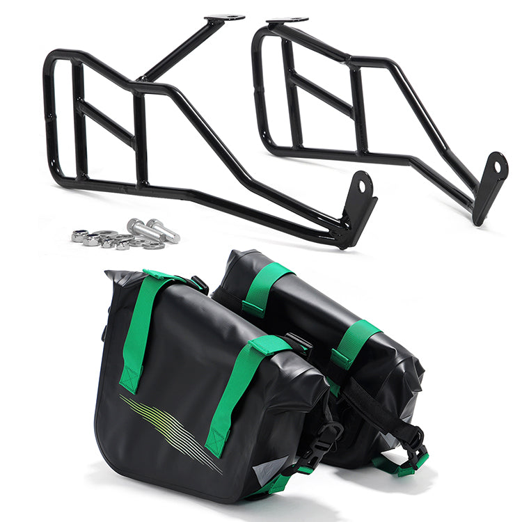 8L Side Saddlebags & Bracket for Talaria Sting / MX3 / R MX4 / MX5 Pro