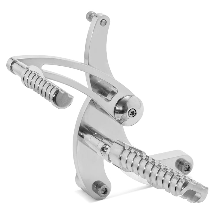 Aluminum Forward Control Footpegs for Harley Davidson M8 Softail Breakout, Fat Boy, Deluxe, Heritage & Slim models 2018-up