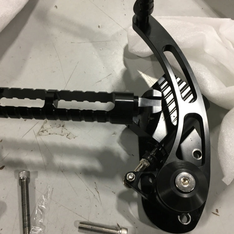 Returned Black Aluminum Forward Control Footpegs for Harley Davidson M8 Softail Breakout, Fat Boy, Deluxe, Heritage & Slim models 2018-up