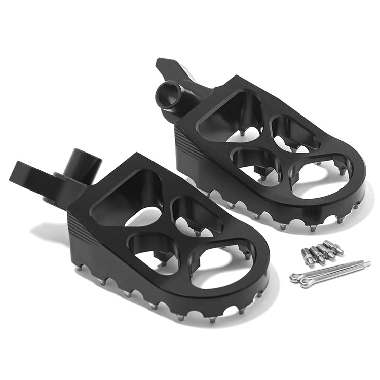CNC Wide Foot Pegs 57mm Aluminum Footrest For Yamaha YZ250F 2024-2026 / YZ250FX 2025-2026 / YZ450F 2023-2026