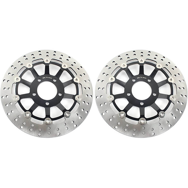 Returned Front Rear Brake Disc for Suzuki GSX600F GSX750F 89-97 / GSF400 Bandit 89-94 / GSX750 89-92 / GSX400F 88-90 / GSX400 94-96 99 05