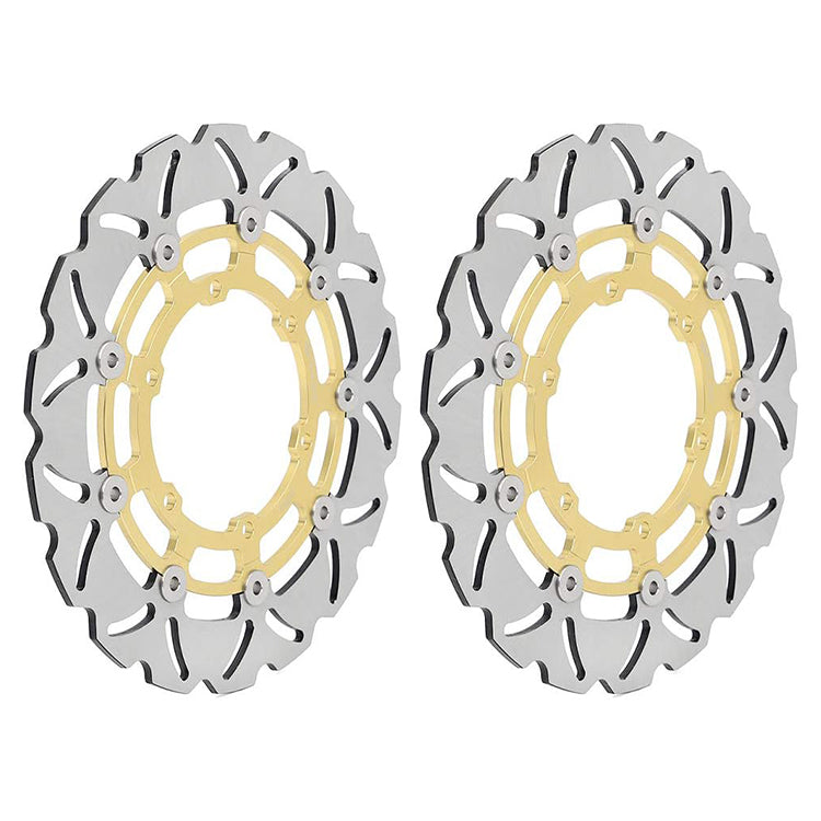 For BMW R1100R 1993-2001 / R1100RS 1992-2001 / K100RS 1989-1993 2pcs Front Brake Disc Rotors