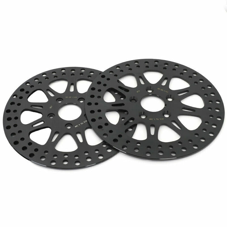 For Harley Davidson Sportster 883 1200 / Softail FXST FLST Heritage / Dyna Low Rider Wide Glide 1987-1999 11.5 Front Rear Brake Disc Rotors