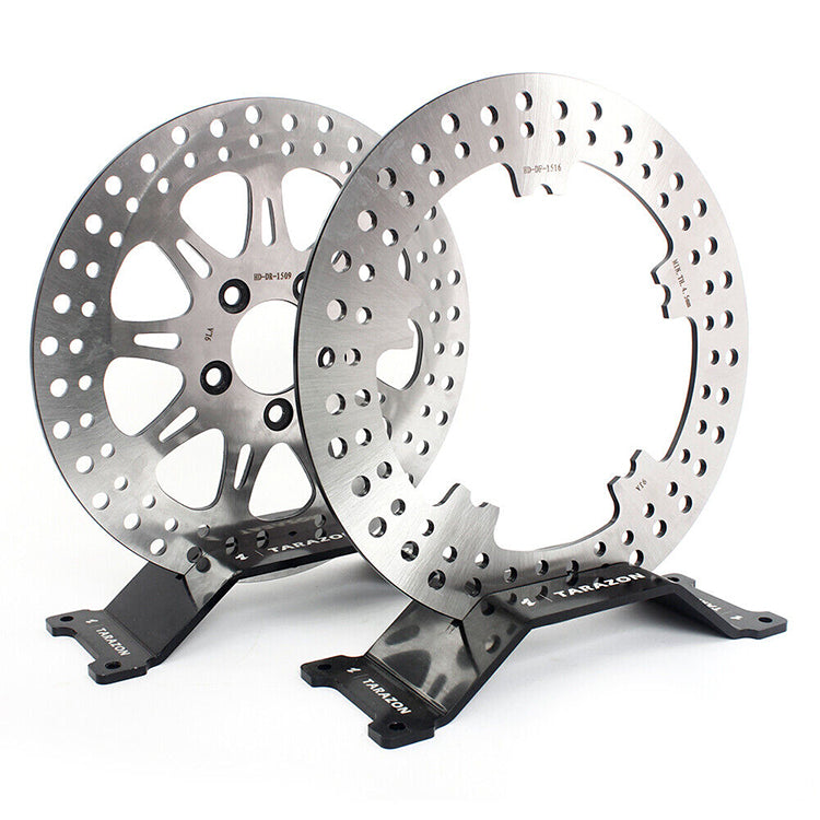 For Harley Dyna FXDi Super Glide / FXDLi Low Rider 2006-2007 / FXDCi Super Glide Custom 2006 11.8 Front 11.5 Rear Brake Rotors