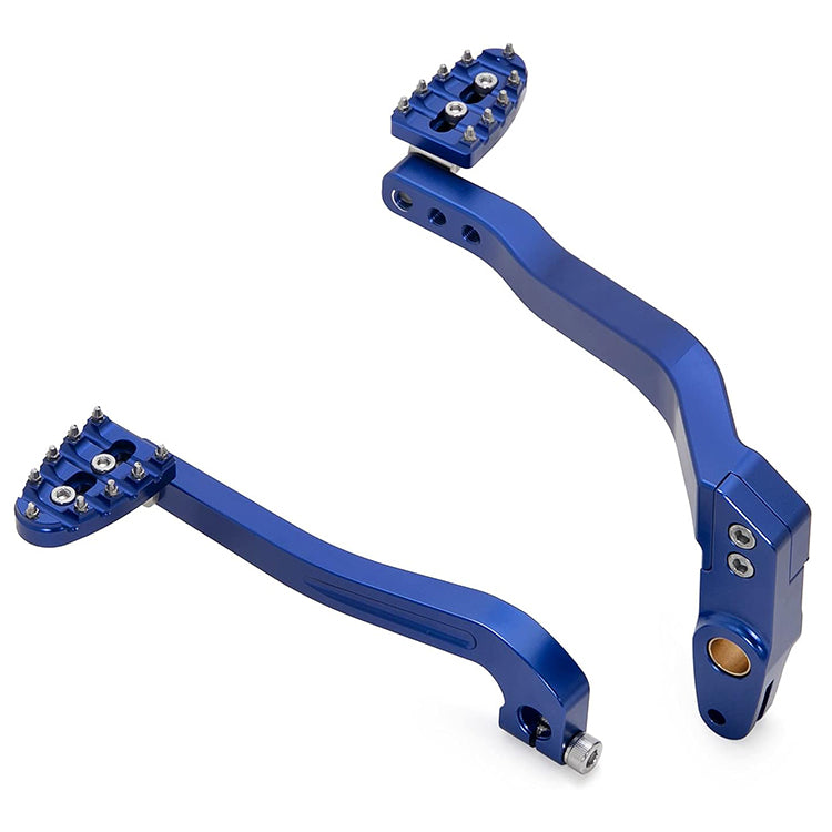 For Harley Dyna Super Glide / Wide Glide / Street Bob 1991-2017 with Stock Mid Controls Brake Arm Shift Lever Pegs Pedals Kit