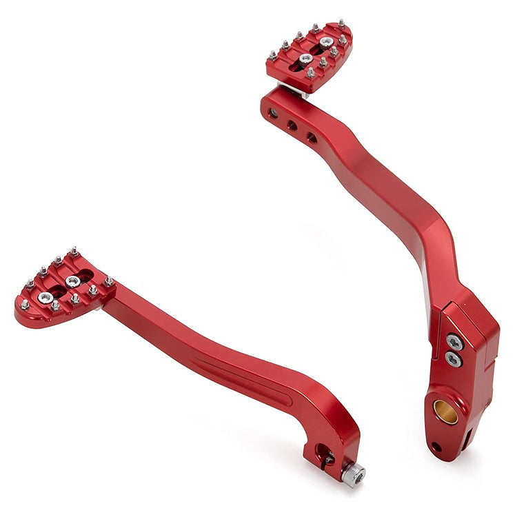 For Harley Dyna Super Glide / Wide Glide / Street Bob 1991-2017 with Stock Mid Controls Brake Arm Shift Lever Pegs Pedals Kit