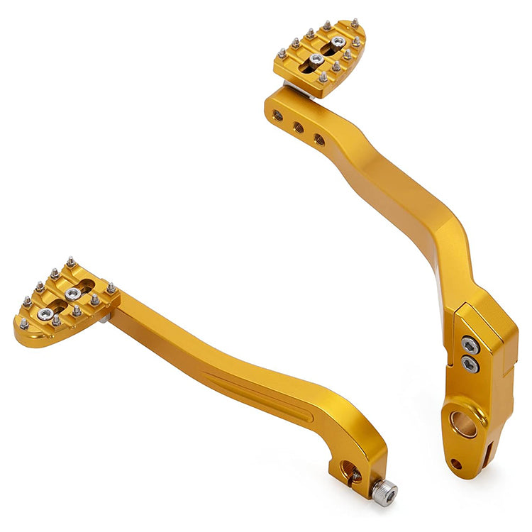 For Harley Dyna Super Glide / Wide Glide / Street Bob 1991-2017 with Stock Mid Controls Brake Arm Shift Lever Pegs Pedals Kit
