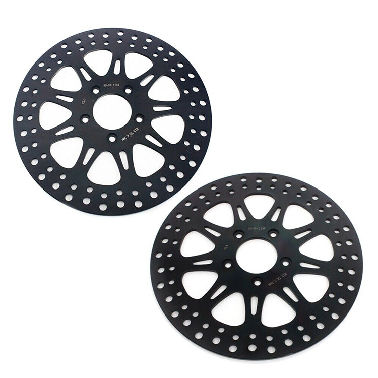 For Harley FLSTC Heritage Softail Classic 2000-2014 / FLSTS Springer Classic 2005-2007 11.5 Front Rear Brake Disc Rotors