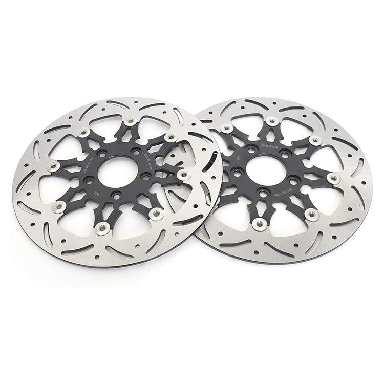 For Harley FLSTSB Softail Cross Bones / FXCWC Rocker C 2008-2011 / FLSTi Fat Boy 2007 11.5 Front Rear Brake Disc Rotors