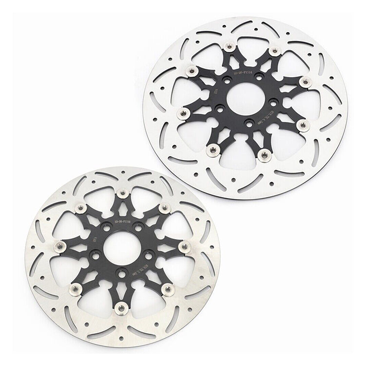 For Harley FXDLi Low Rider / FXDi 35th Anniversary Super Glide 2006 / FXDC Super Glide Custom 2008-2014 11.8 Front 11.5 Rear Brake Rotors