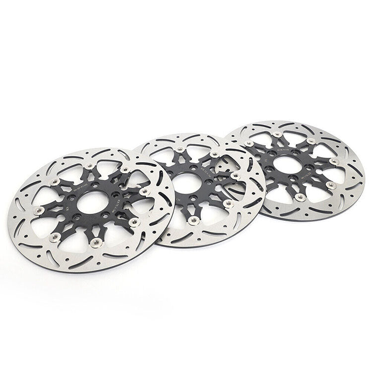 For Harley Sportster XL1200R Roadster 2004-2008 / XL1200S Sport 2000-2003 / XL883R 2005-2013 11.5 Front Rear Brake Disc Rotors