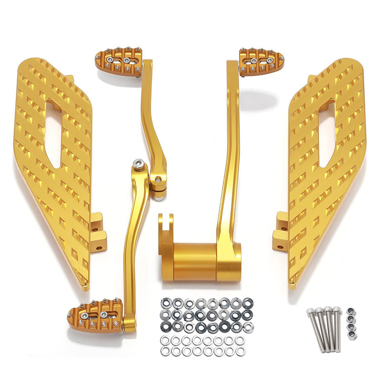 For Harley Touring Bagger Electra Glide / Road King / Road Glide / Street Glide 2008-2013 Brake Arm Shift Lever Pegs Floorboard Kit