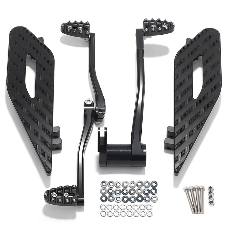 For Harley Touring Bagger Electra Glide / Road King / Road Glide / Street Glide 2008-2013 Brake Arm Shift Lever Pegs Floorboard Kit