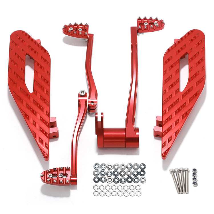 For Harley Touring Bagger Electra Glide / Road King / Road Glide / Street Glide 2008-2013 Brake Arm Shift Lever Pegs Floorboard Kit