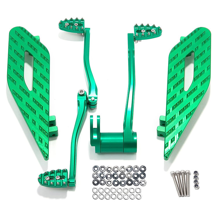 For Harley Touring Bagger Electra Glide / Road King / Road Glide / Street Glide 2014-2024 Brake Arm Shift Lever Pegs Floorboard Kit