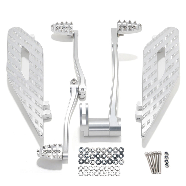 For Harley Touring Bagger Electra Glide / Road King / Road Glide / Street Glide 2014-2024 Brake Arm Shift Lever Pegs Floorboard Kit