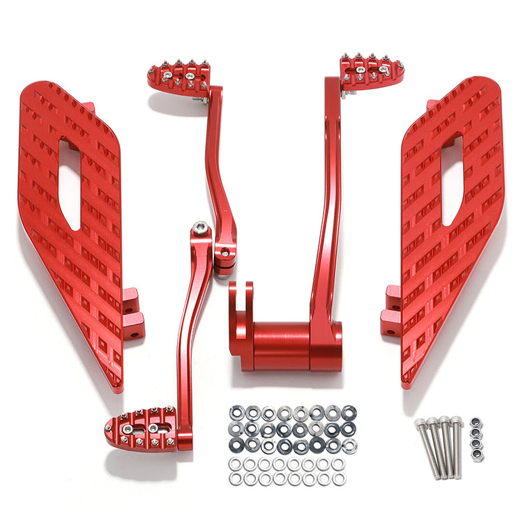 For Harley Touring Bagger Electra Glide / Road King / Road Glide / Street Glide 2014-2024 Brake Arm Shift Lever Pegs Floorboard Kit