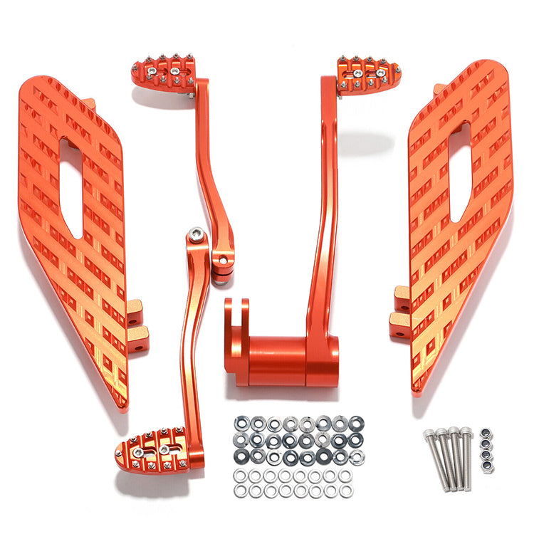For Harley Touring Bagger Electra Glide / Road King / Road Glide / Street Glide 2014-2024 Brake Arm Shift Lever Pegs Floorboard Kit