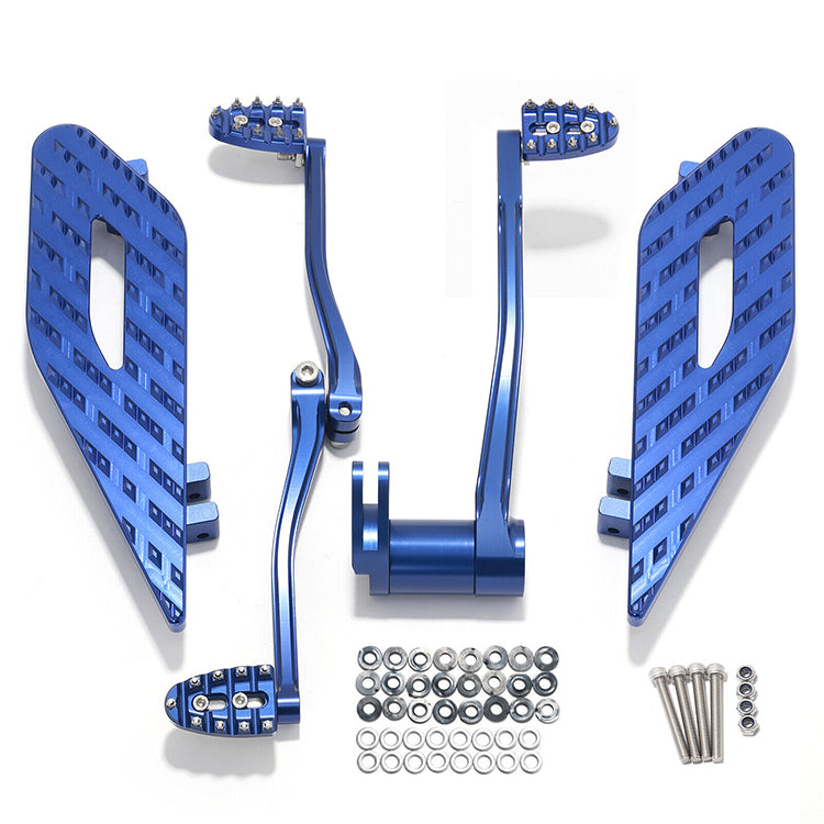 For Harley Touring Bagger Electra Glide / Road King / Road Glide / Street Glide 2014-2024 Brake Arm Shift Lever Pegs Floorboard Kit
