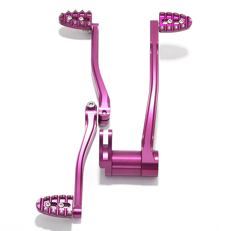 For Harley Touring Bagger Electra Glide / Road King / Road Glide / Street Glide 2014-2024 Brake Arm Shift Lever Pegs Floorboard Kit