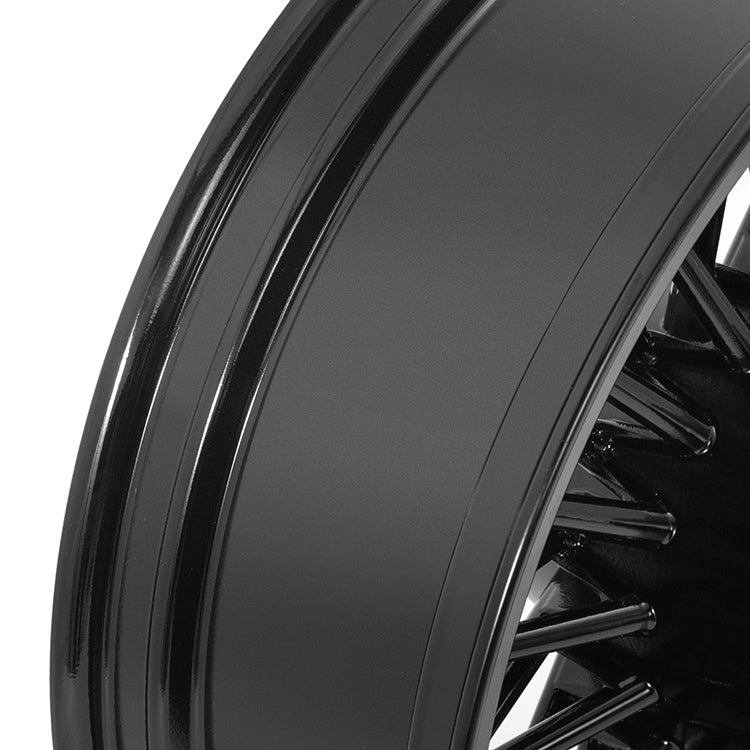 For Harley Touring Electra Glide / Street Glide / Road King / Road Glide / Ultra Limited / Ultra Classic 2009-2024 Front Rear Fat Spoke Cast Wheel