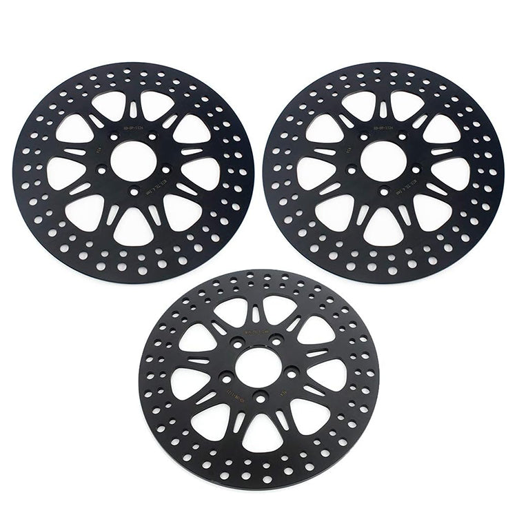 For Harley Touring FLHTK Electra Glide Ultra Limited 2010-2013 / FLTRU Road Glide Ultra 2011-2012 11.8 Front Rear Brake Rotors