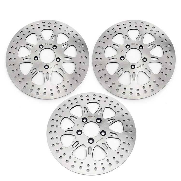 For Harley Touring FLHTK Electra Glide Ultra Limited 2010-2013 / FLTRU Road Glide Ultra 2011-2012 11.8 Front Rear Brake Rotors