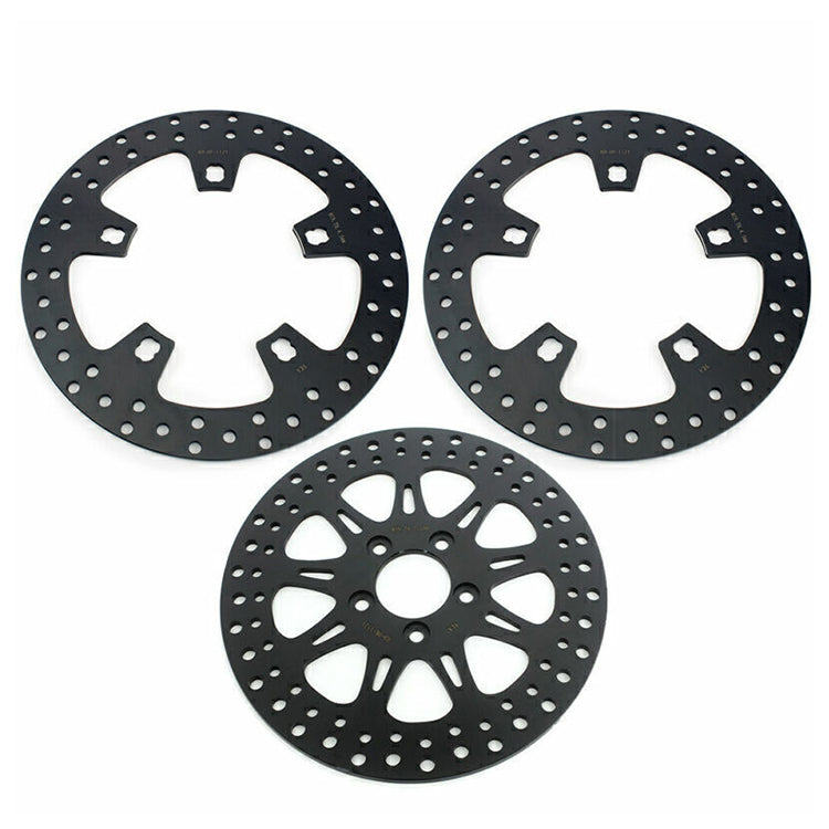 For Harley Touring FLTRU Road Glide Ultra Limited / FLTRX Road Glide Special / FLTRXSE Road Glide CVO 2021-2023 11.8 Front Rear Brake Rotors