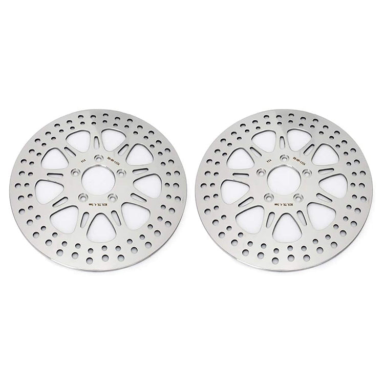 For Harley Trike FLHTCUTG Tri Glide Ultra 2014-2023 / FLRT Freewheeler 2015-2023 2pcs 11.8 Front Brake Disc Rotors