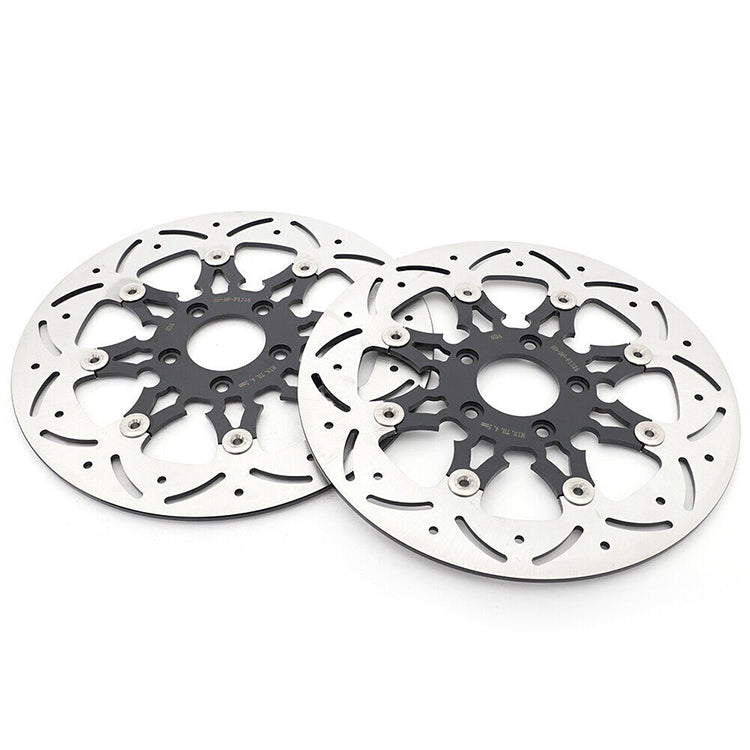For Harley Trike FLHTCUTG Tri Glide Ultra 2014-2023 / FLRT Freewheeler 2015-2023 2pcs 11.8 Front Brake Disc Rotors
