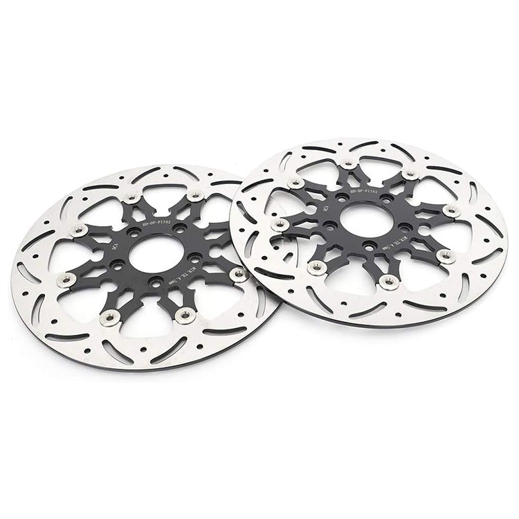 For Harley XL883R Roadster 2011-2013 / XR1200 2008-2010 / XR1200X 2010-2012 11.5 Front 10.2 Rear Brake Disc Rotors