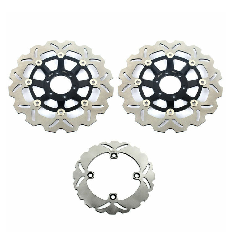 For Honda CBR250RR MC22 1990-1999 Front Rear Brake Disc Rotors