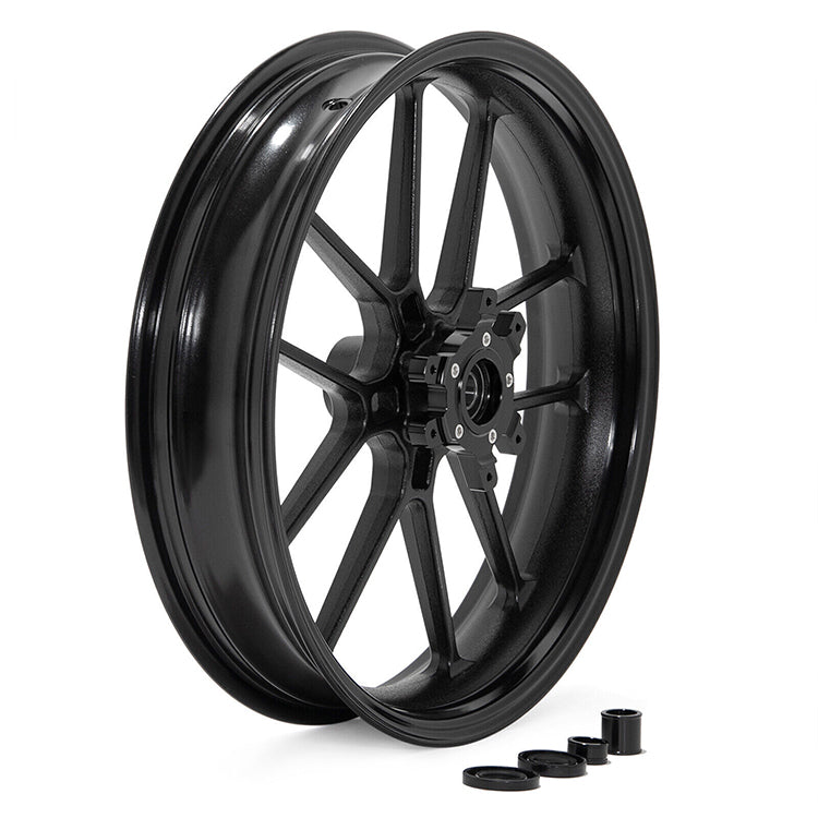 For Honda CR125 CR250 2002-2007 / CRF250R 2004-2013 / CRF450R 2002-2012 17x3.5 Front & 17x4.25 Rear Tubeless Supermoto Cast Wheels