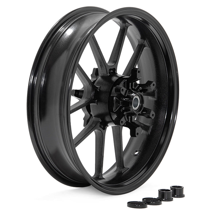 For Honda CR125 CR250 2002-2007 / CRF250R 2004-2013 / CRF450R 2002-2012 17x3.5 Front & 17x4.25 Rear Tubeless Supermoto Cast Wheels