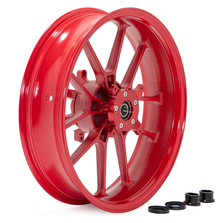 For Honda CR125 CR250 2002-2007 / CRF250R 2004-2013 / CRF450R 2002-2012 17x3.5 Front & 17x4.25 Rear Tubeless Supermoto Cast Wheels