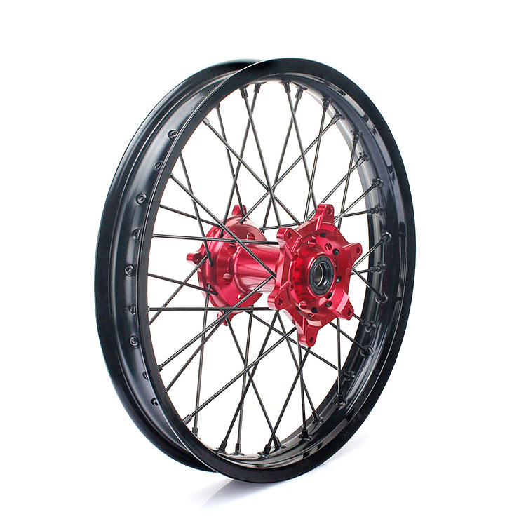 For Honda CRF250X 2004-2009 2012-2016 / CRF450X 2005-2009 2012-2016 Front Rear Spoke Wheel Rim Hub Set